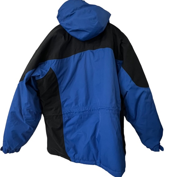 LL BEAN Men's Waterproof “Rugged Ridge Parka”. Color: Navy/blue Size: XXL - Picture 3 of 16